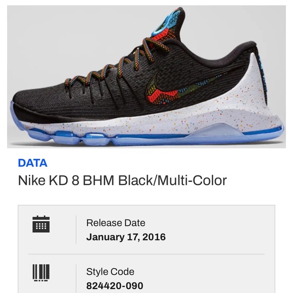 Nike KD 8 BHM